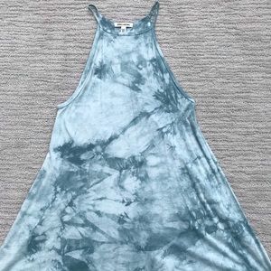 Billabong Blue tie dye flowy dress